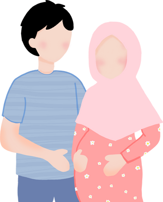 Pregnant hijab